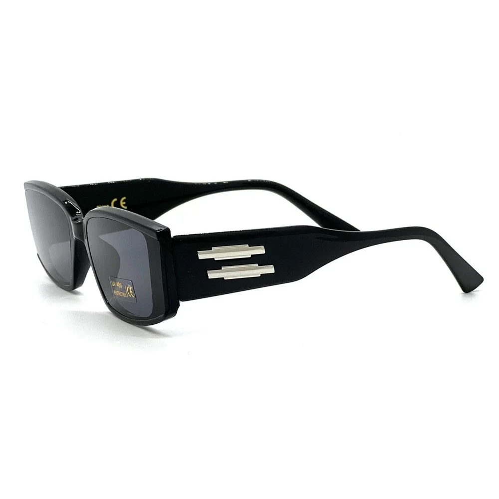 Retro Sunglasses Rectangle Frame UV400 Protection Fashion Sun Glasses Luxury Men